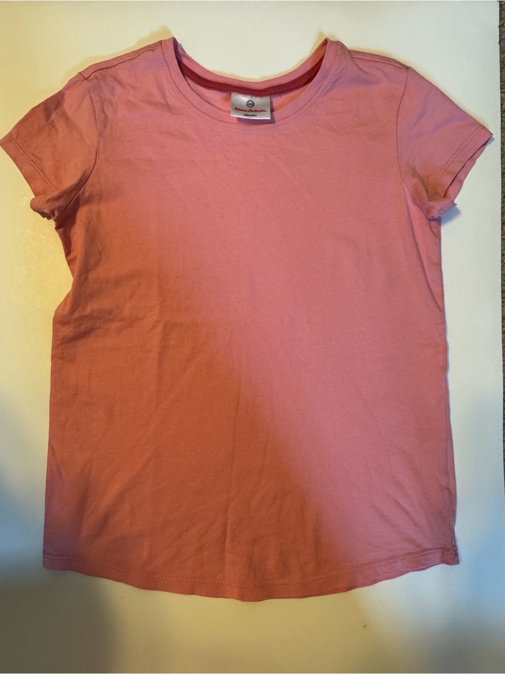 EUC Hanna Andersson crew neck tee shirt.